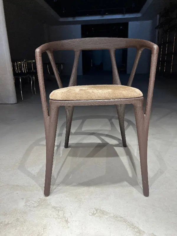 Luxury Premium Solid Walnut Chair - Italian Style
