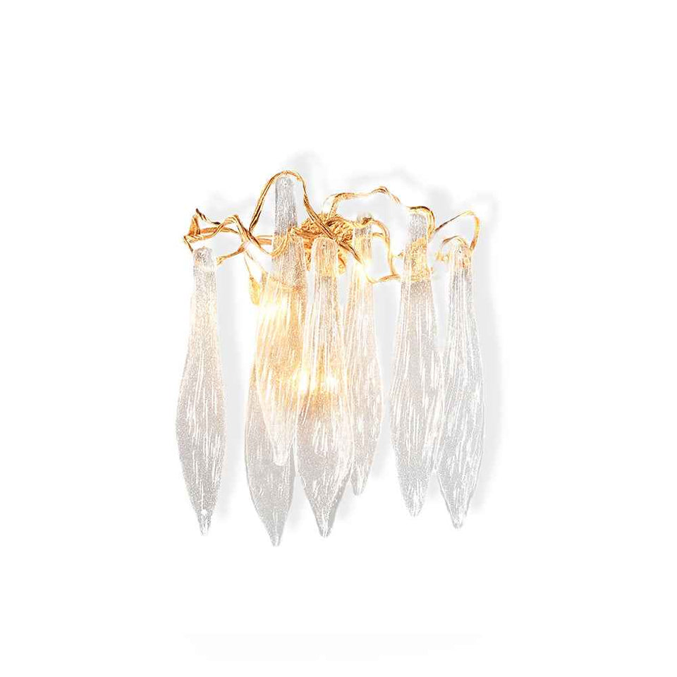Waterfall Crystal Wall Lamp