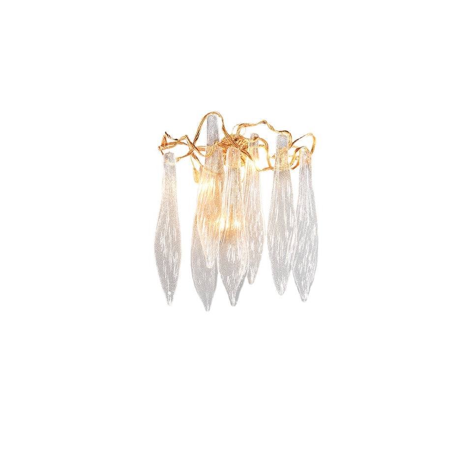 Waterfall Crystal Wall Lamp