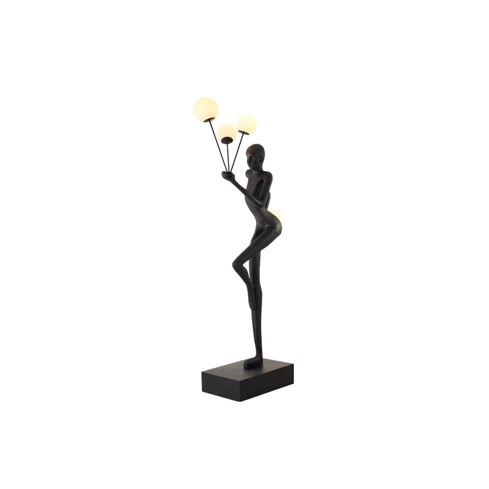 Welcome Sculpture Characters Floor Lamp