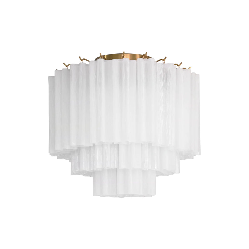 White + Gold glass ceiling light - additional view 11