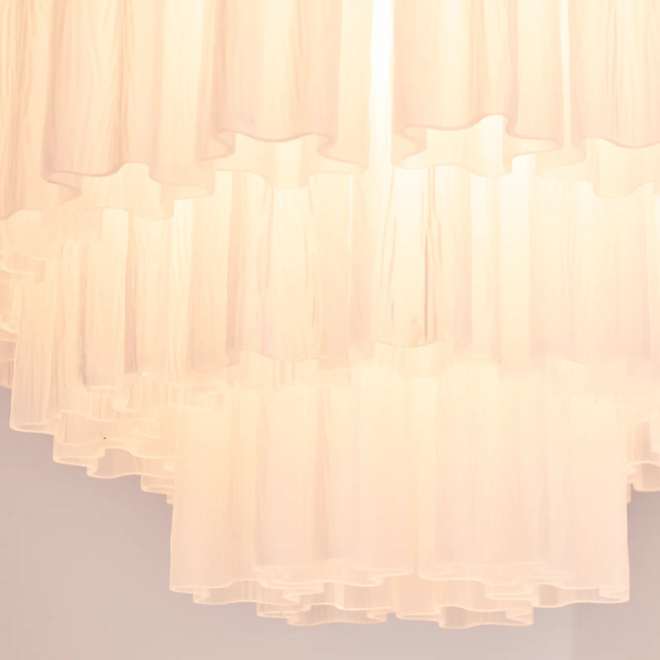 White + Gold glass ceiling light - additional view 10