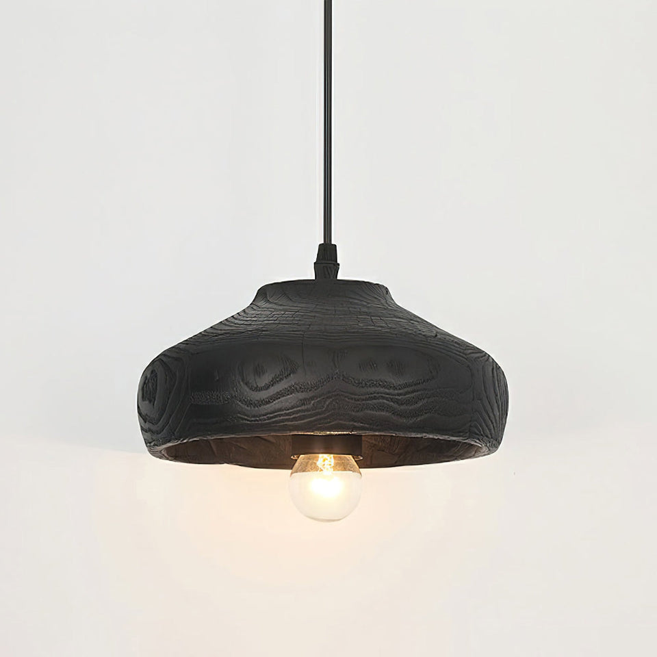Black wood pendant light - additional view 11