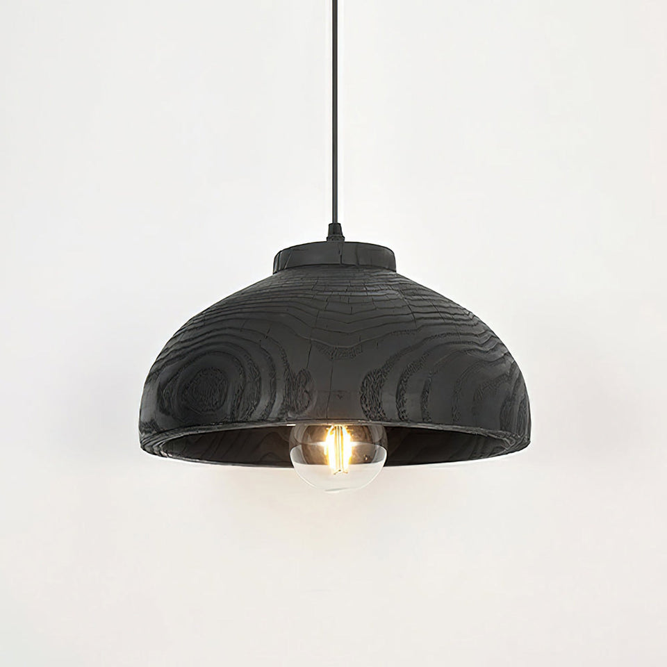Black wood pendant light - additional view 12