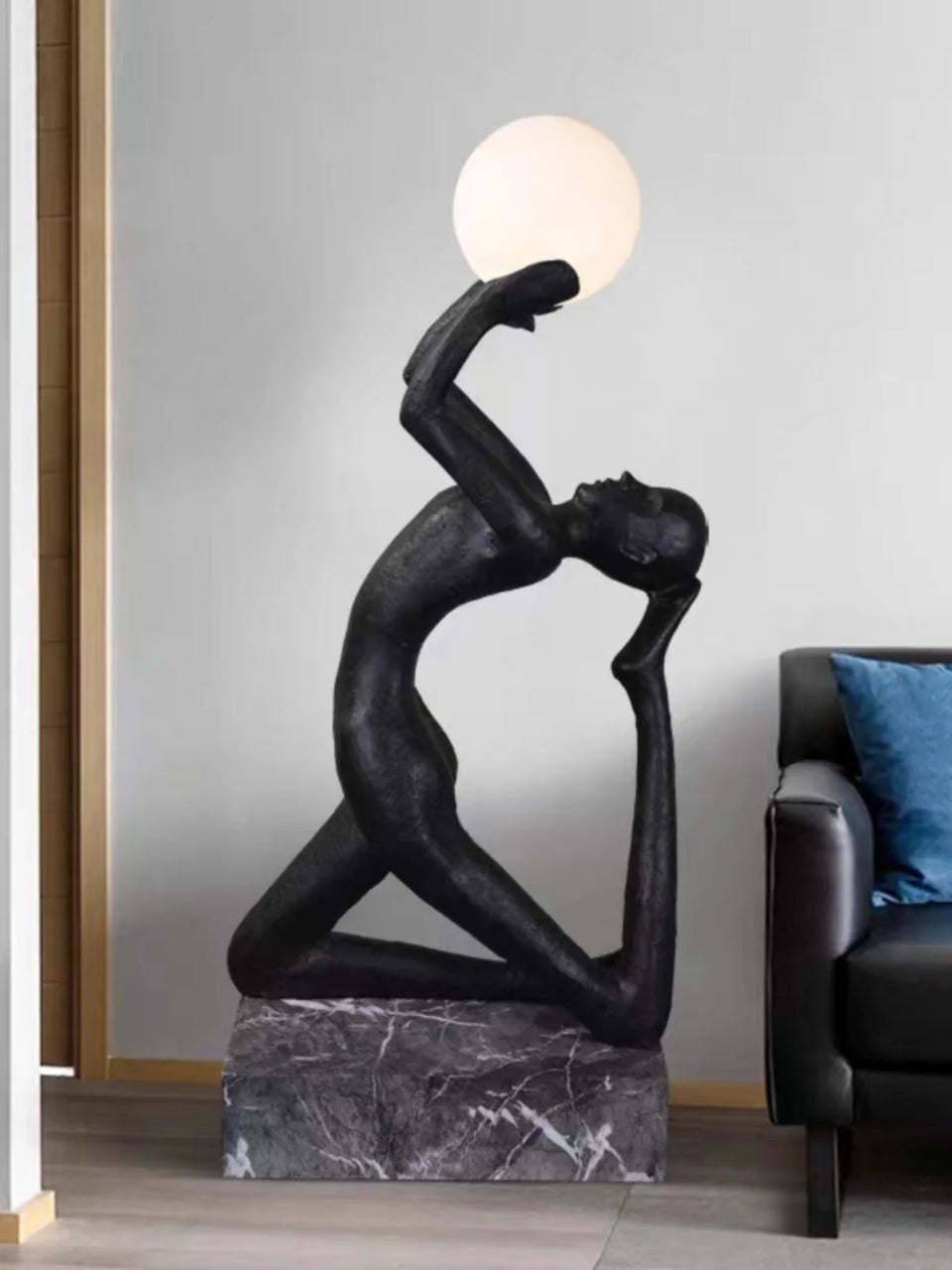 Yoga Sculpture Floor Lamp