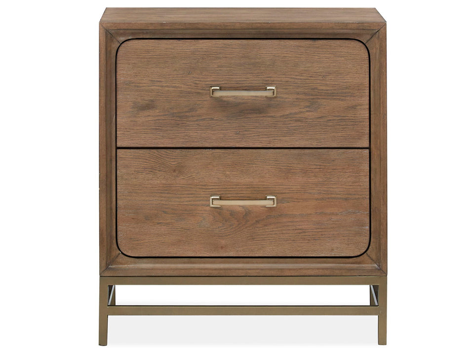Lindon - Drawer Nightstand - Belgian Wheat