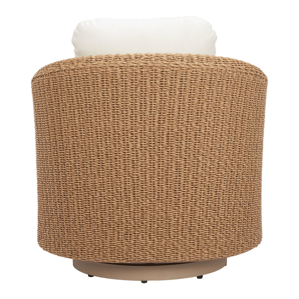 Solara Swivel Chair Ivory