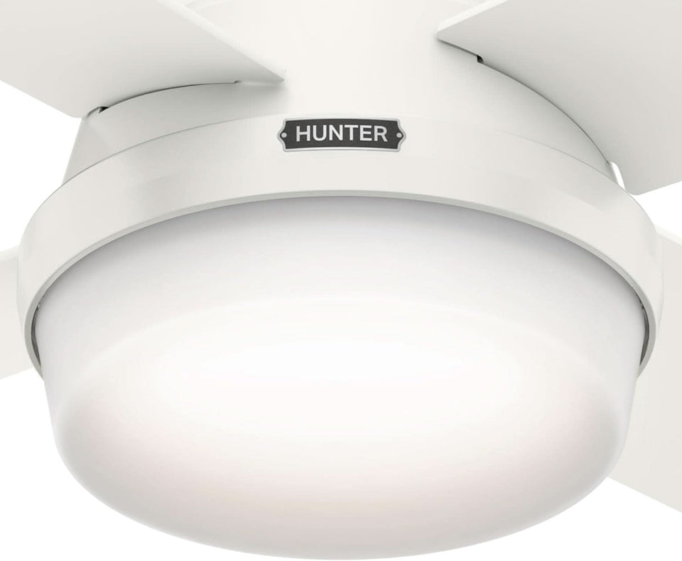 44-Inch LED Low-Profile Ceiling Fan With Remote Control