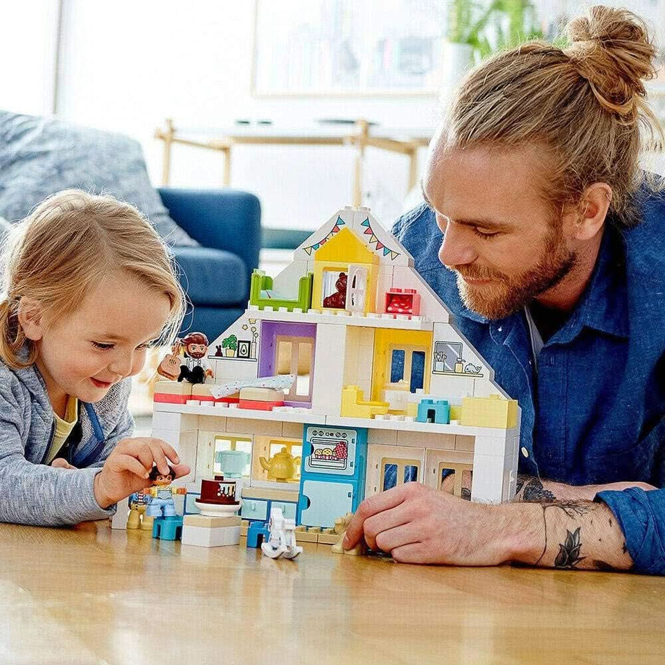 Duplo Town Modular Playhouse 130 Piece Multicolor Dollhouse