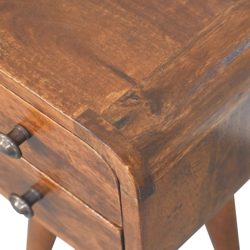 Curved Nightstand,
