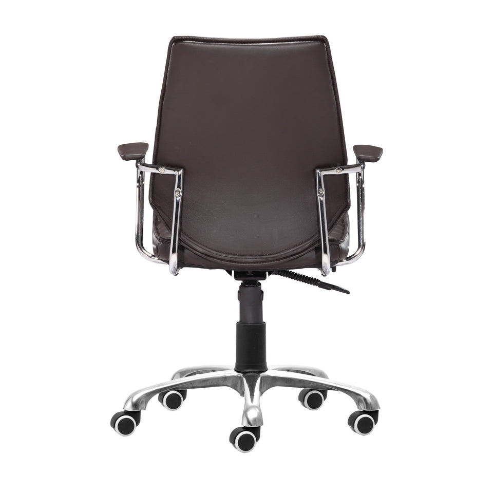 Enterprise Low Back Office Chair Espresso
