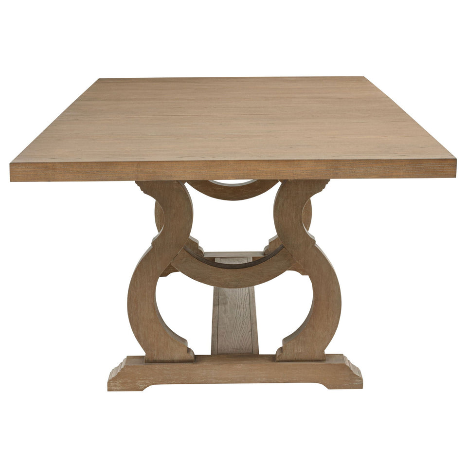 Brockway 7-piece Extension Leaf Dining Set Barley Brown