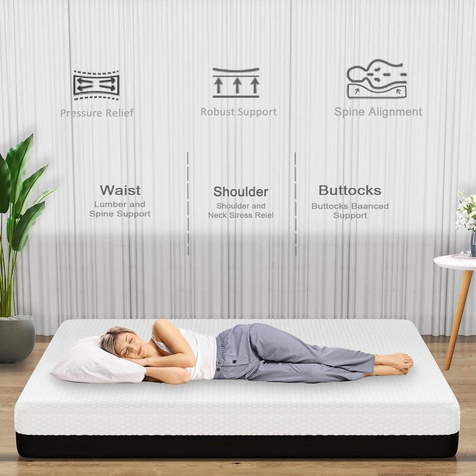 Queen Memory Foam Mattress Certipur US Certified Quality