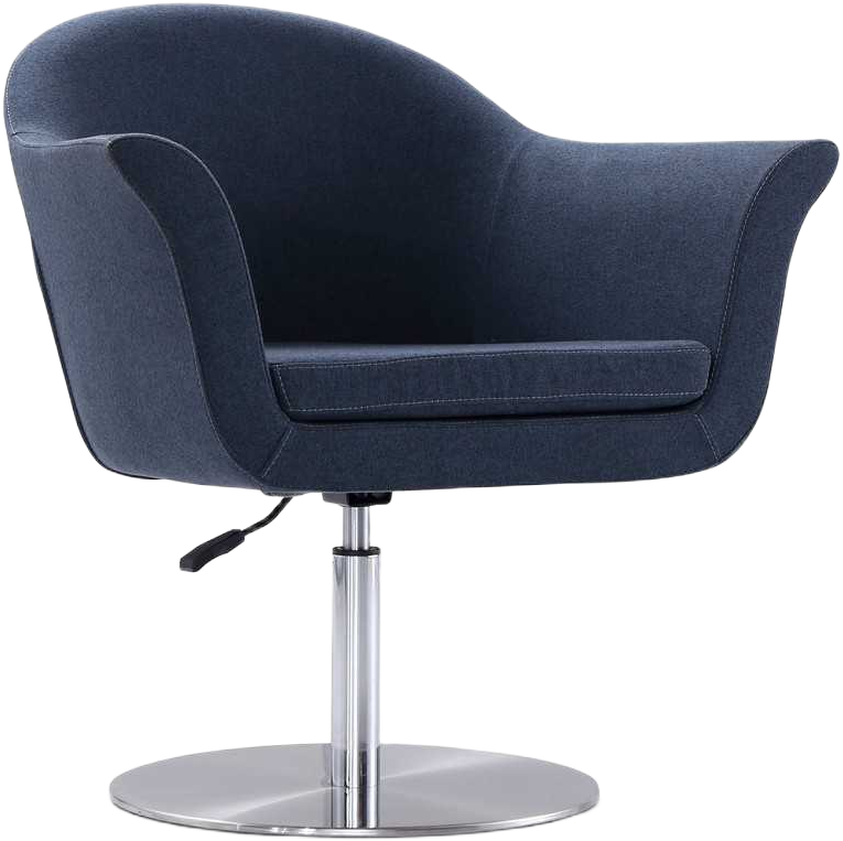Voyager Woven Blend Swivel Lounge Chair
