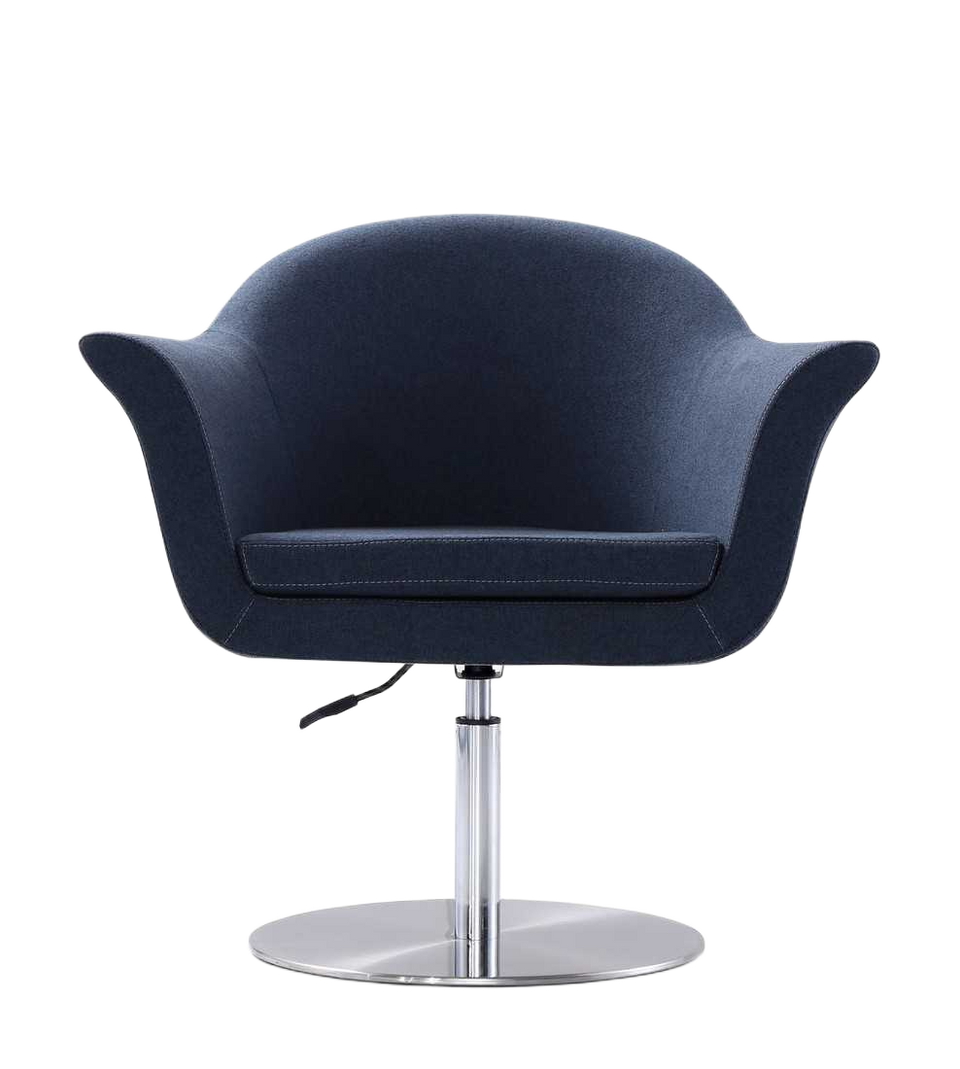 Voyager Woven Blend Swivel Lounge Chair