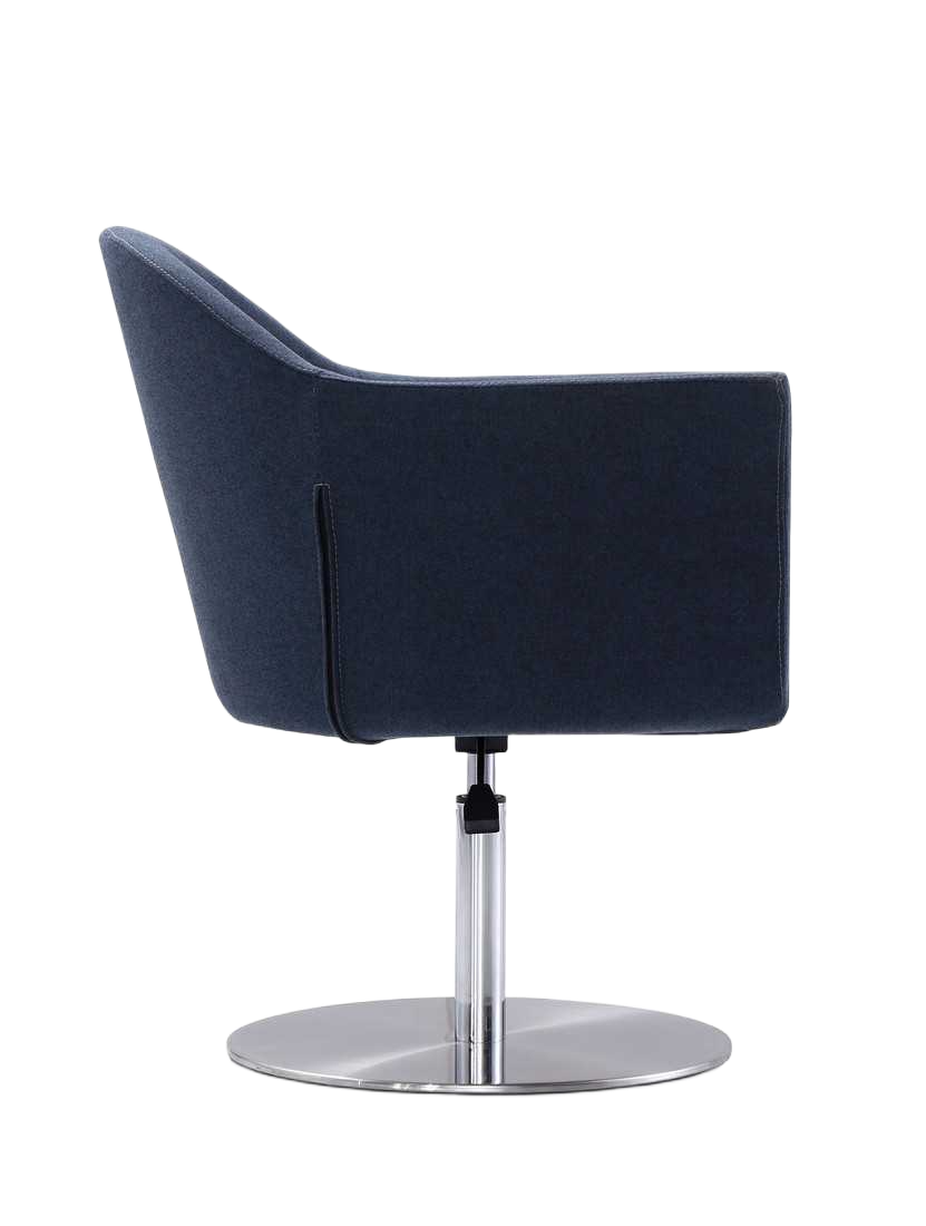 Voyager Woven Blend Swivel Lounge Chair