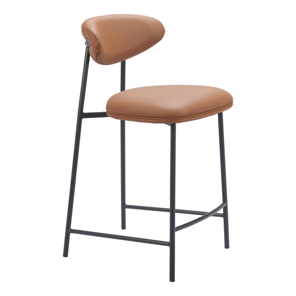 Rorun Counter Stool (Set of 2) Brown