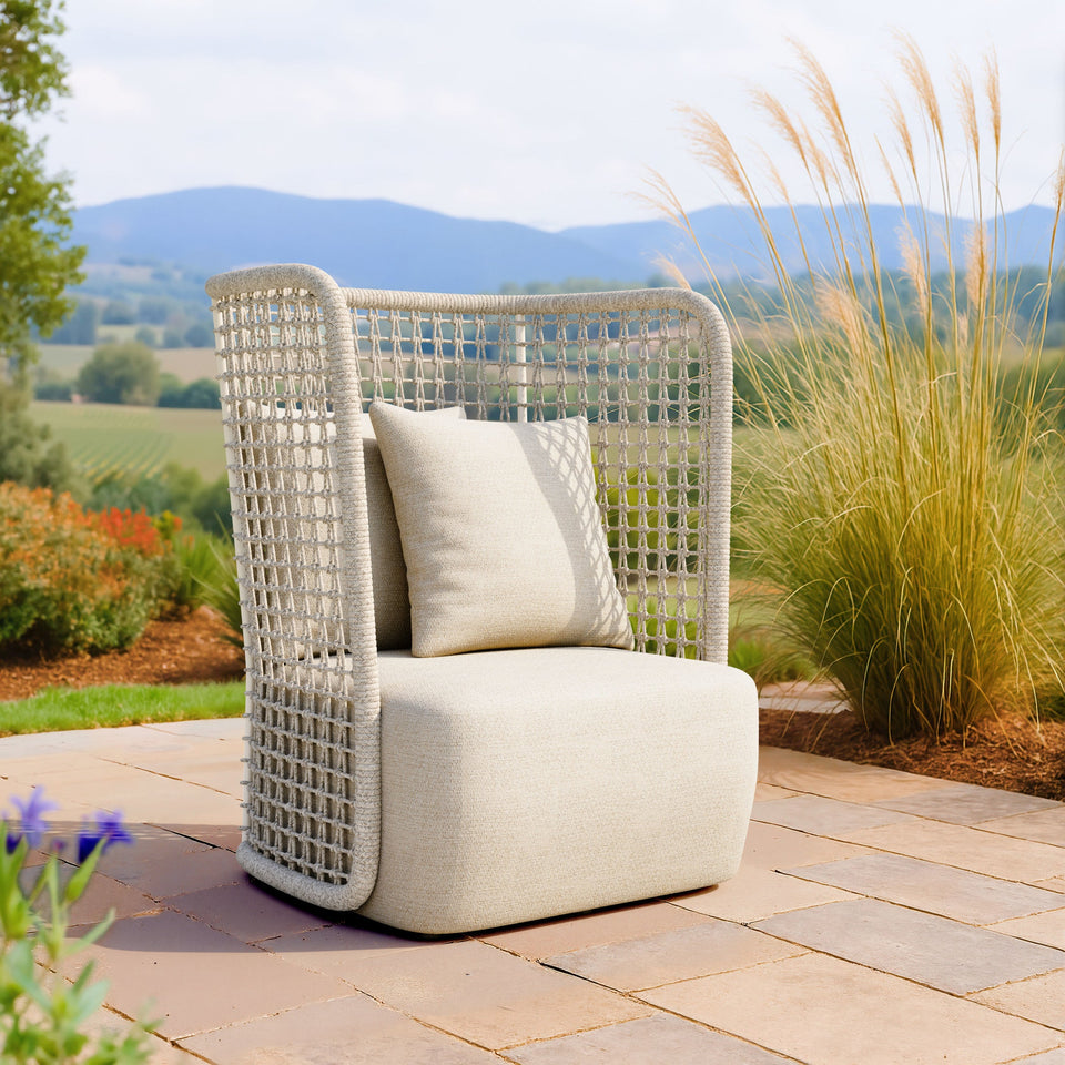 Hudu Accent Chair Beige