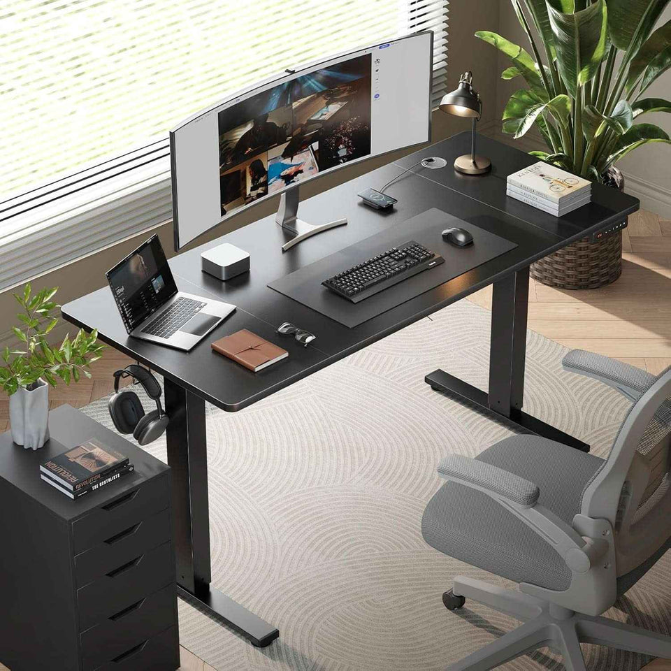 Adjustable Electric Standing Desk with Memory Presets