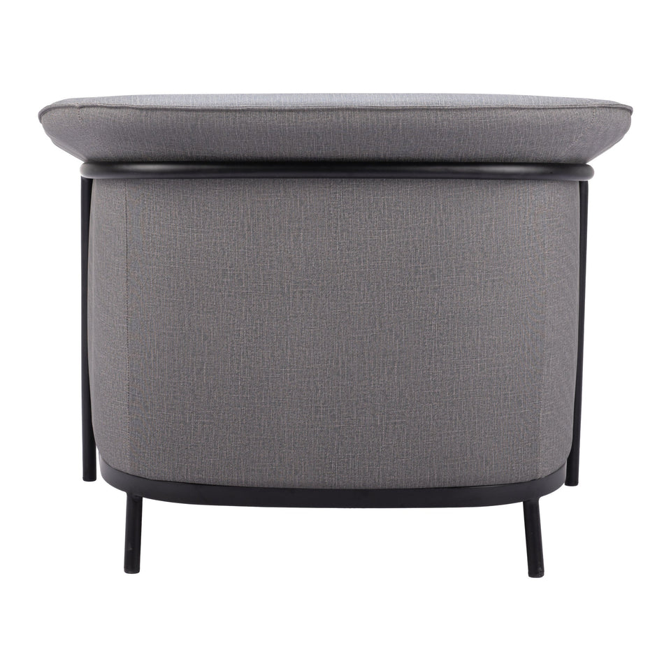Burry Accent Chair Slate Gray