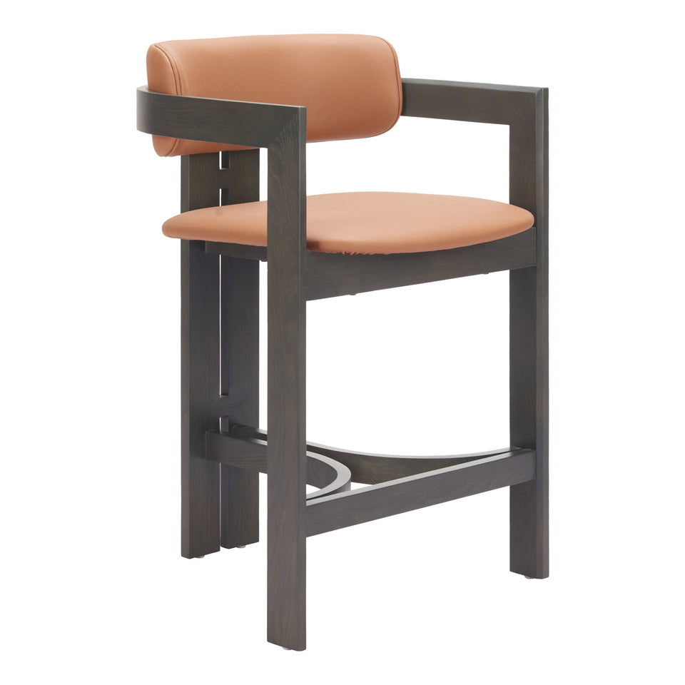 Shaili Counter Stool Brown