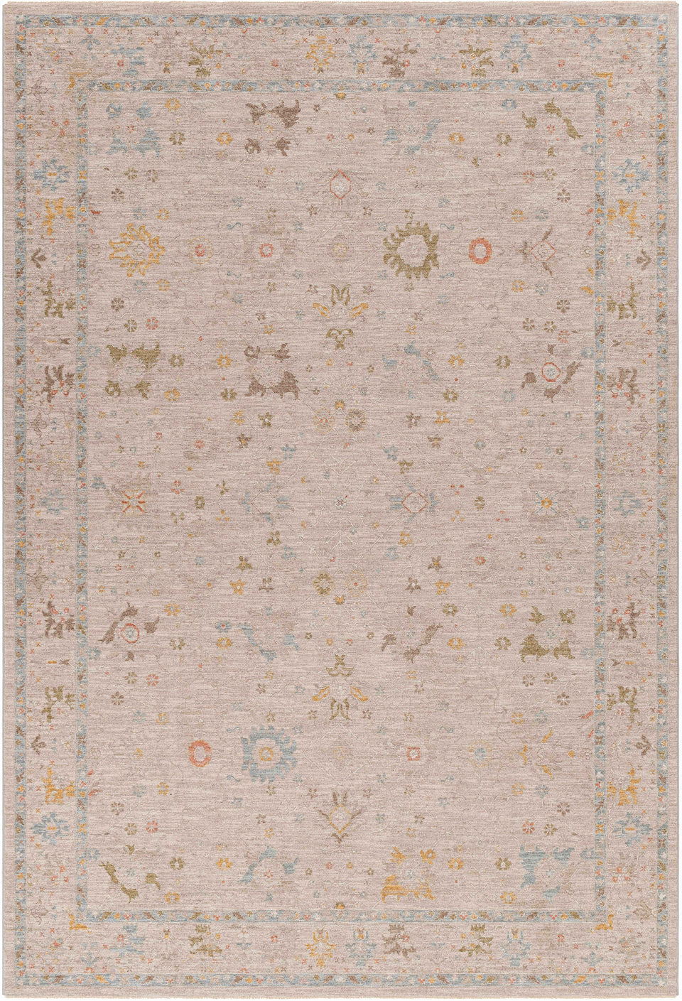 Amina Oushak Thick Luxe Area Rug