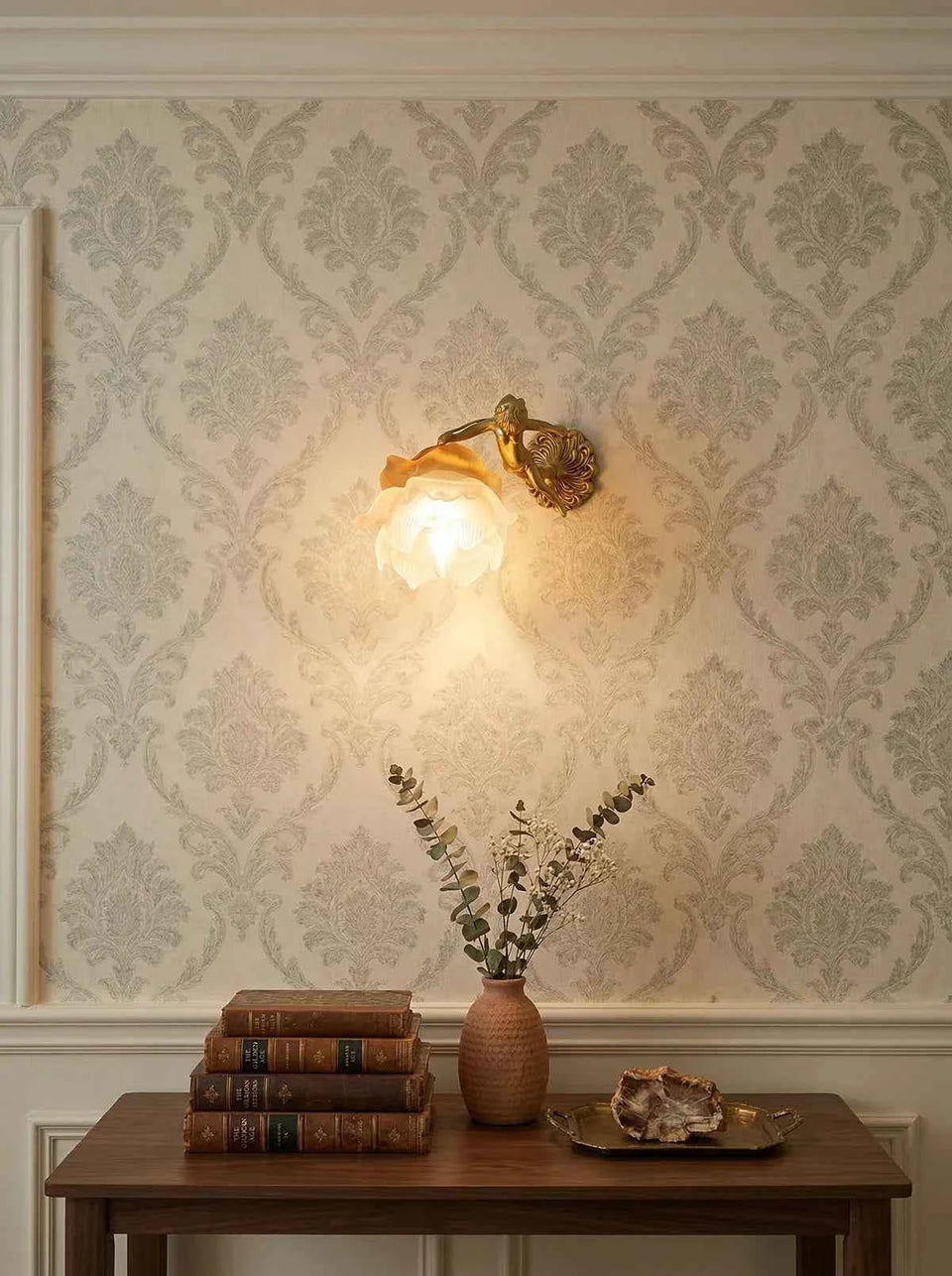 Angel Glass Wall Light