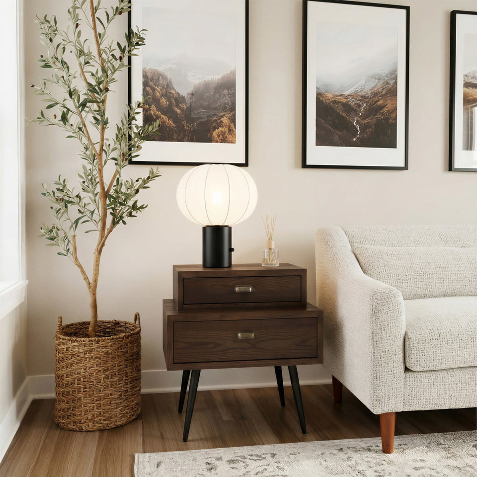 Wisteria Table Lamp White