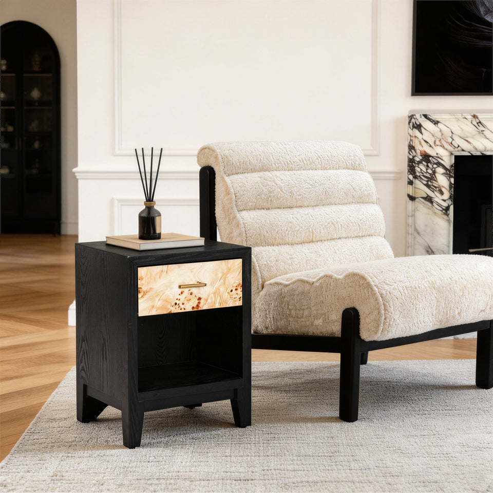 Maki Accent Chair Beige