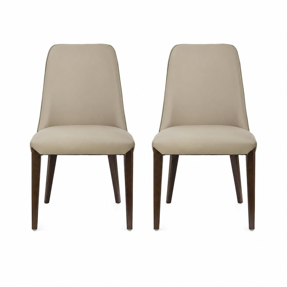 Belmont Wood Upholstered Side Chair Set Of 2 (DC1543-TP)