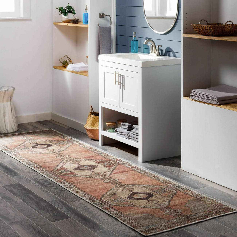 Medinah Washable Runner Rug