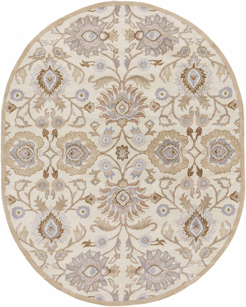 Conesus Hand Tufted Ivory 1109 Wool Rug