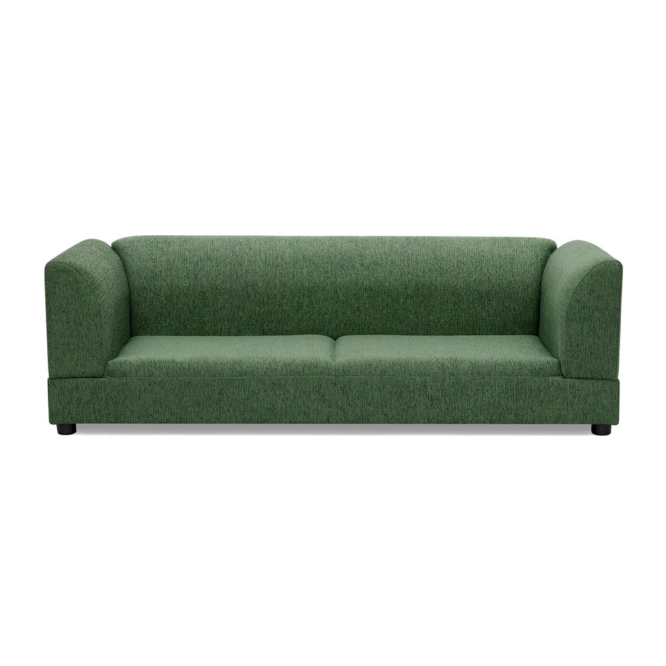 Oversized Pet Sofa for Medium & Large Dogs with Linen Upholstery - Olive Green