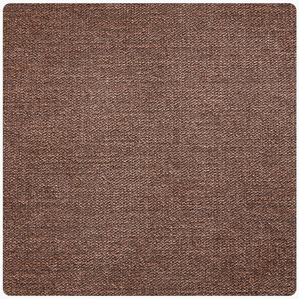 Oversized Swivel Rocker Recliner Chair With Heat Massage USB Port Brown Fabric