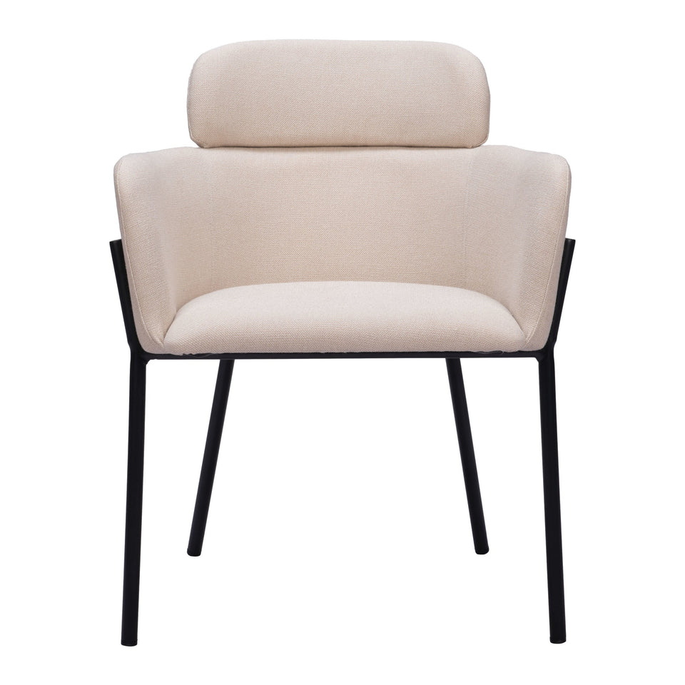 Bremor Dining Chair (Set of 2) Beige