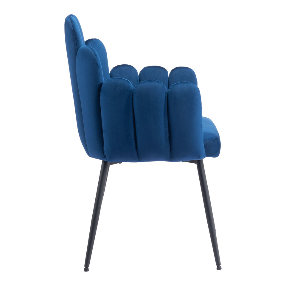 Noosa Dining Chair (Set of 2) Navy Blue
