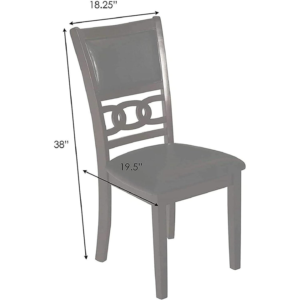 Gray Round Dining Table And Chairs 5 Piece Dining Room Set