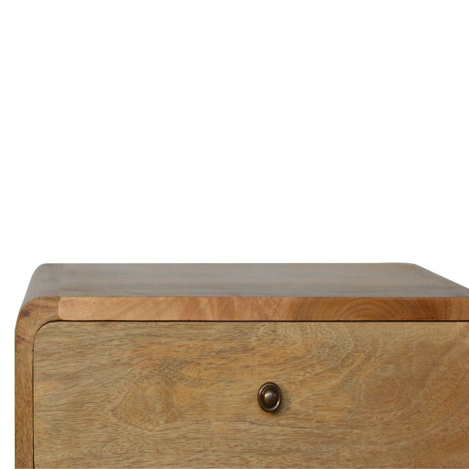 Curved Nightstand