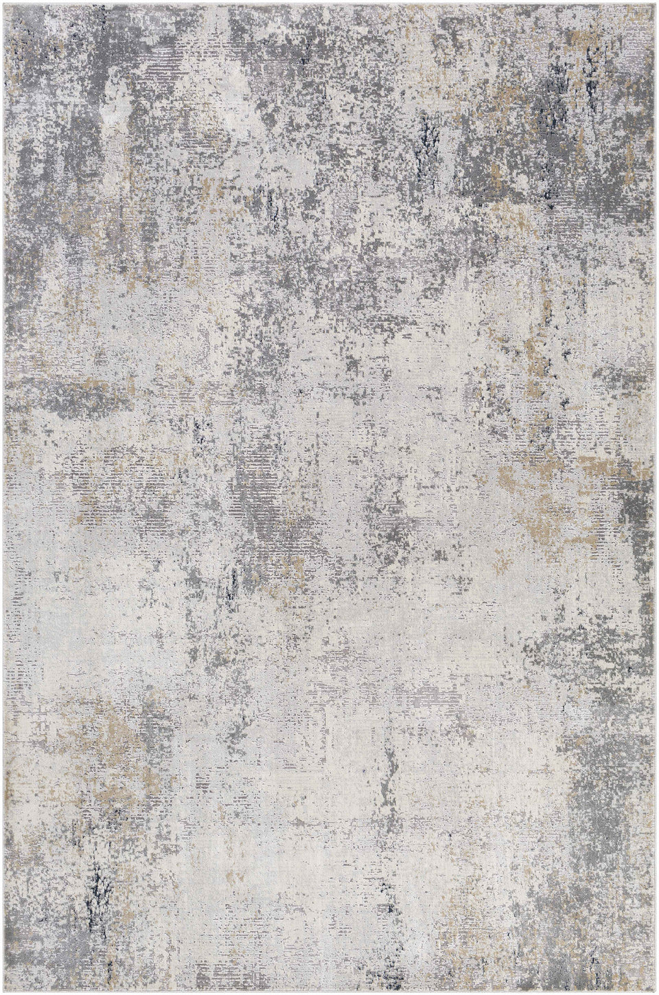 Baranduda Abstract Gray Luxe Rug - Clearance