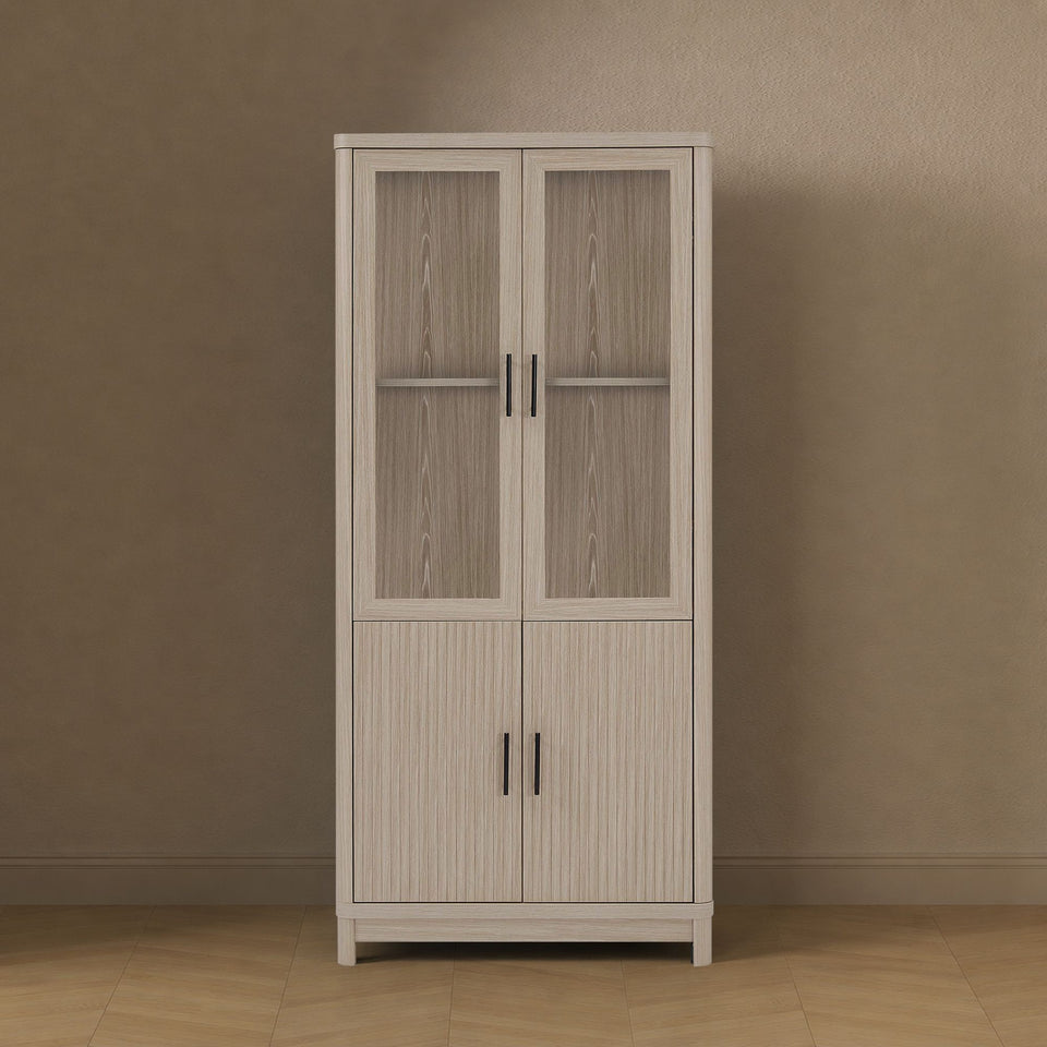 Jodie 31" Bookcase Cabinet (6-Shelf)