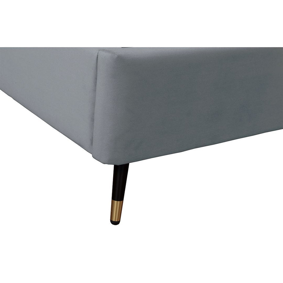 Crosby Upholstered Velvet King Bed