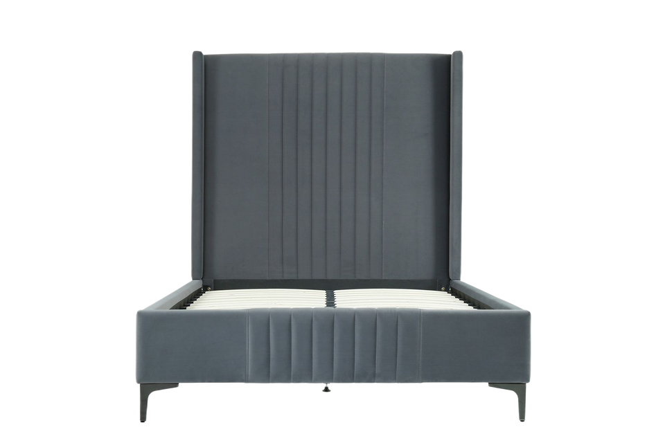 Promenade Upholstered Velvet 48 Bed