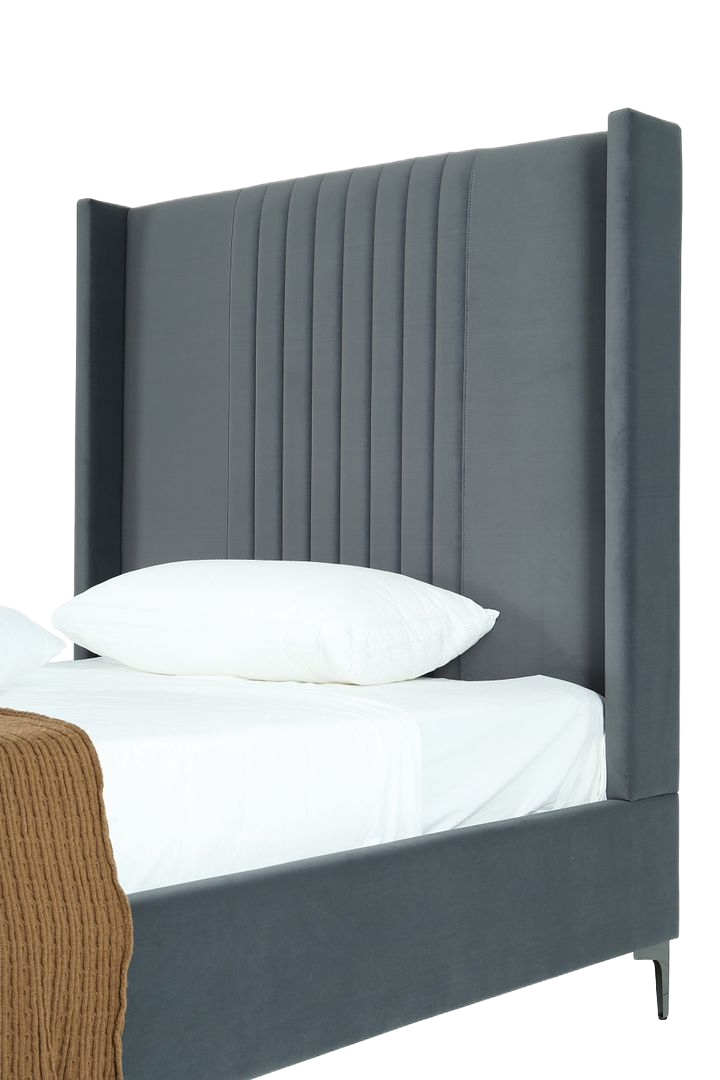 Promenade Upholstered Velvet 48 Bed
