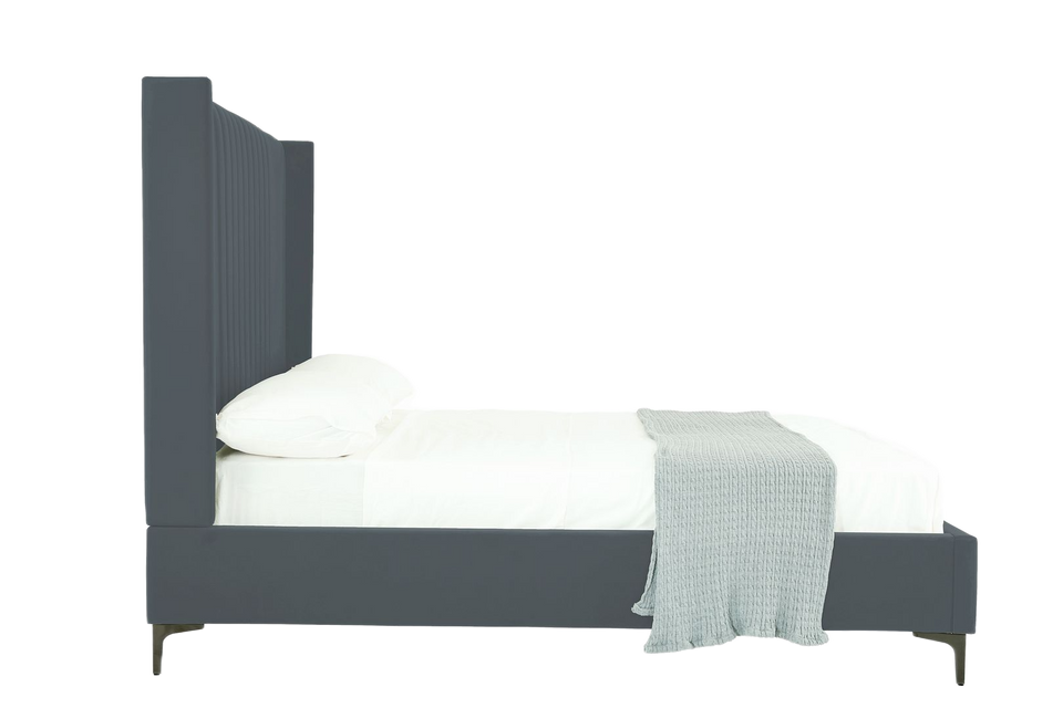 Promenade Upholstered Velvet Full Bed