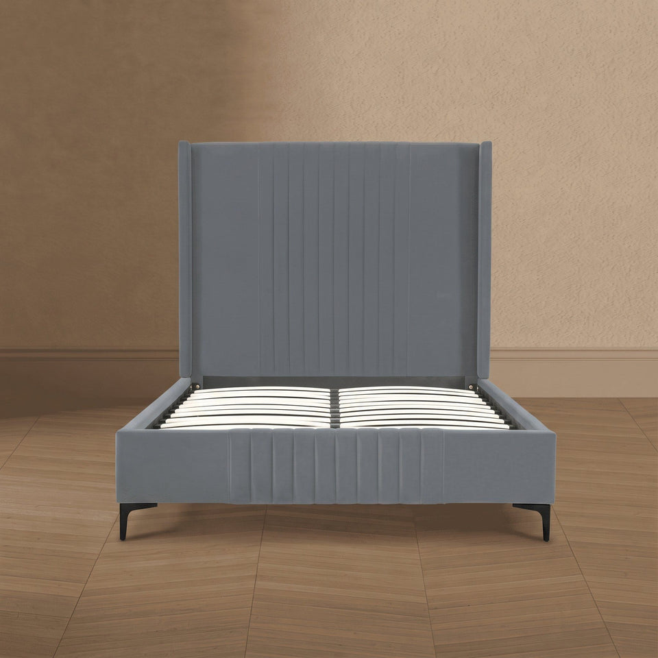 Promenade Upholstered Velvet Full Bed