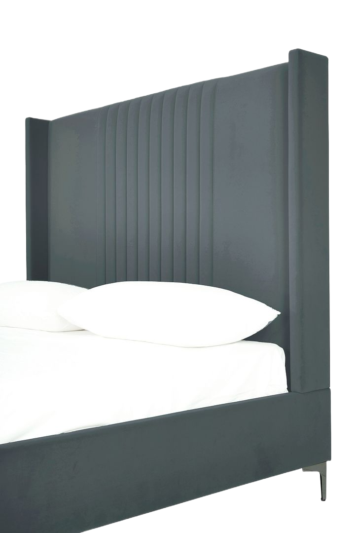 Promenade Upholstered Velvet Queen Bed