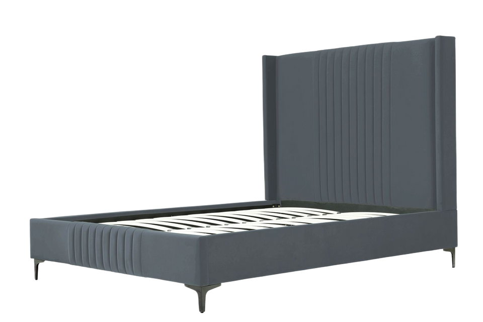 Promenade Upholstered Velvet Queen Bed