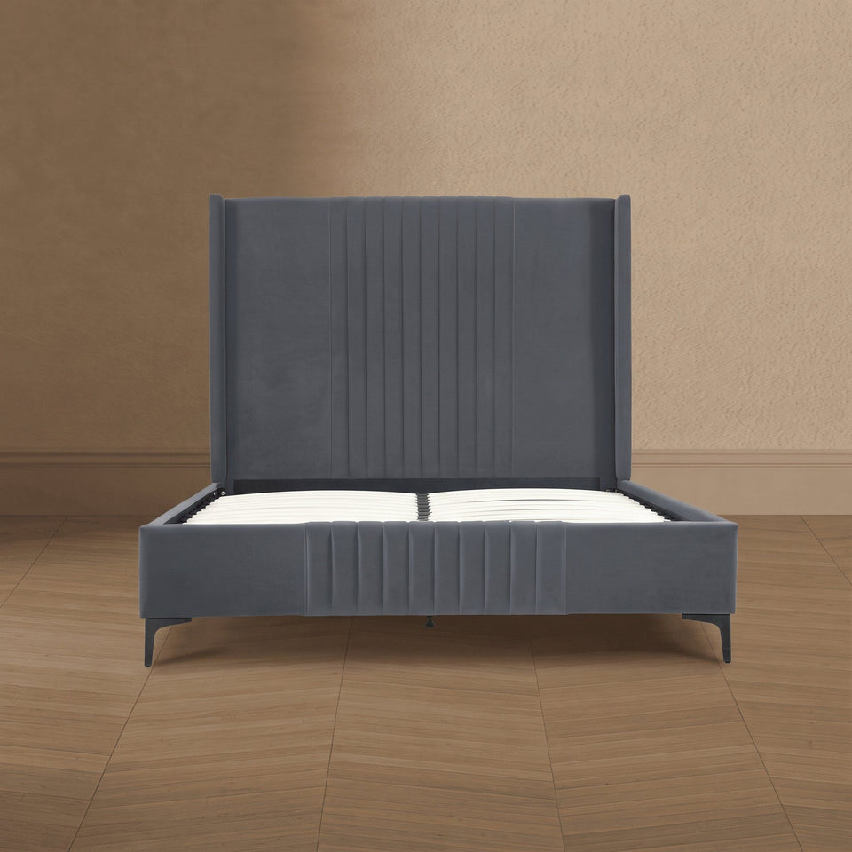 Promenade Upholstered Velvet Queen Bed