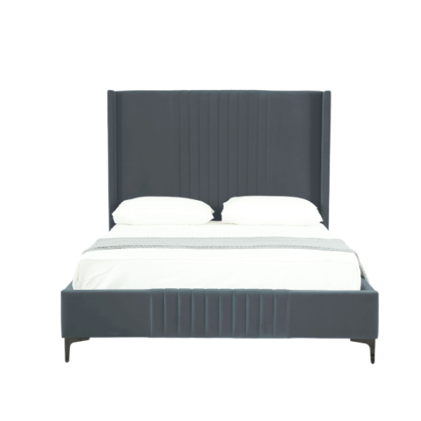 Promenade Upholstered Velvet Queen Bed