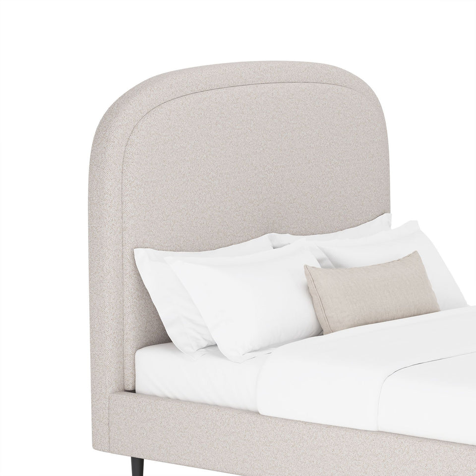 Scarlett Rounded Upholstered Full Bed
